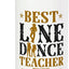 Bote de agua acero inoxidable para profesor de line dance