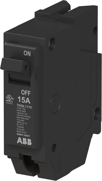 Disyuntor Q-Line THQL1115 monpolar 15 A 120/240 VCA