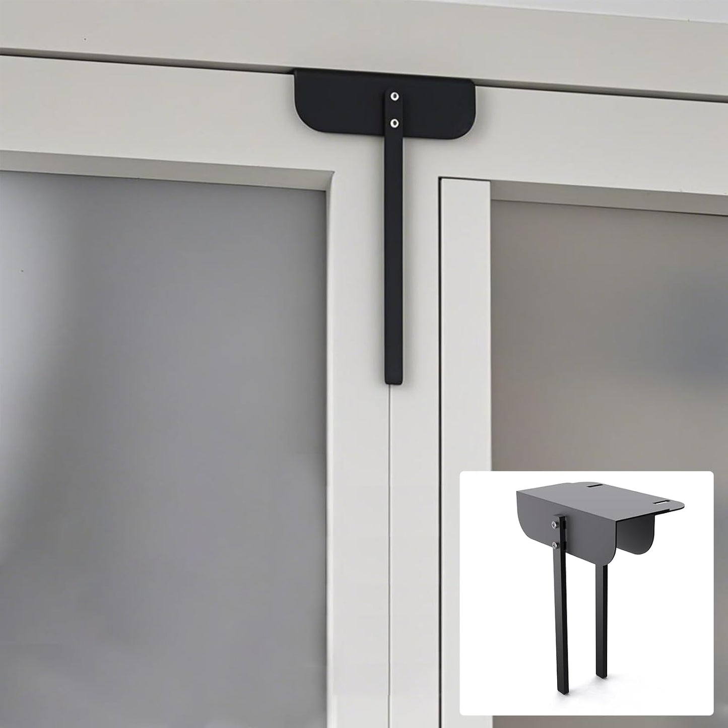 Cerraduras puerta plegable metal ajustable para doble 0.6-2pulg