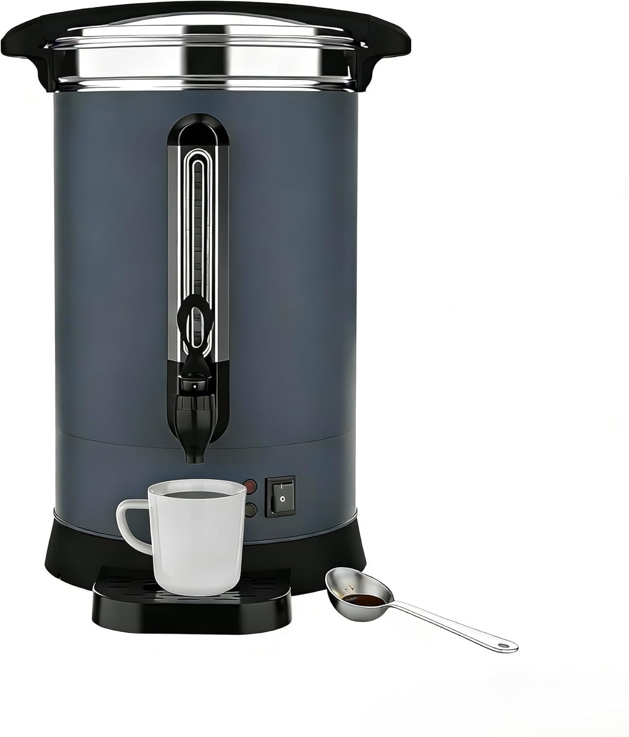 Urna de café comercial de 80 tazas con aislamiento doble de 12L