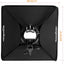 Soporte S Bowens Holder 32x32 pulg con softbox y rejilla