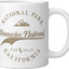 Taza Cerámica 80s Blanco Parque Nacional Pinnacles