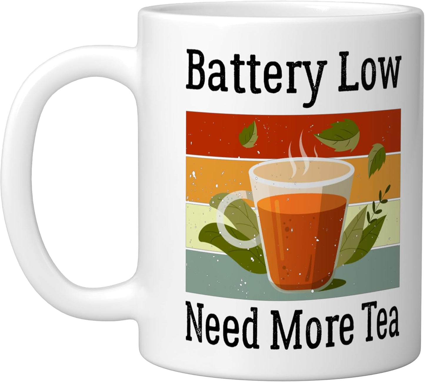 Taza Cerámica para Amantes del Té Blanco