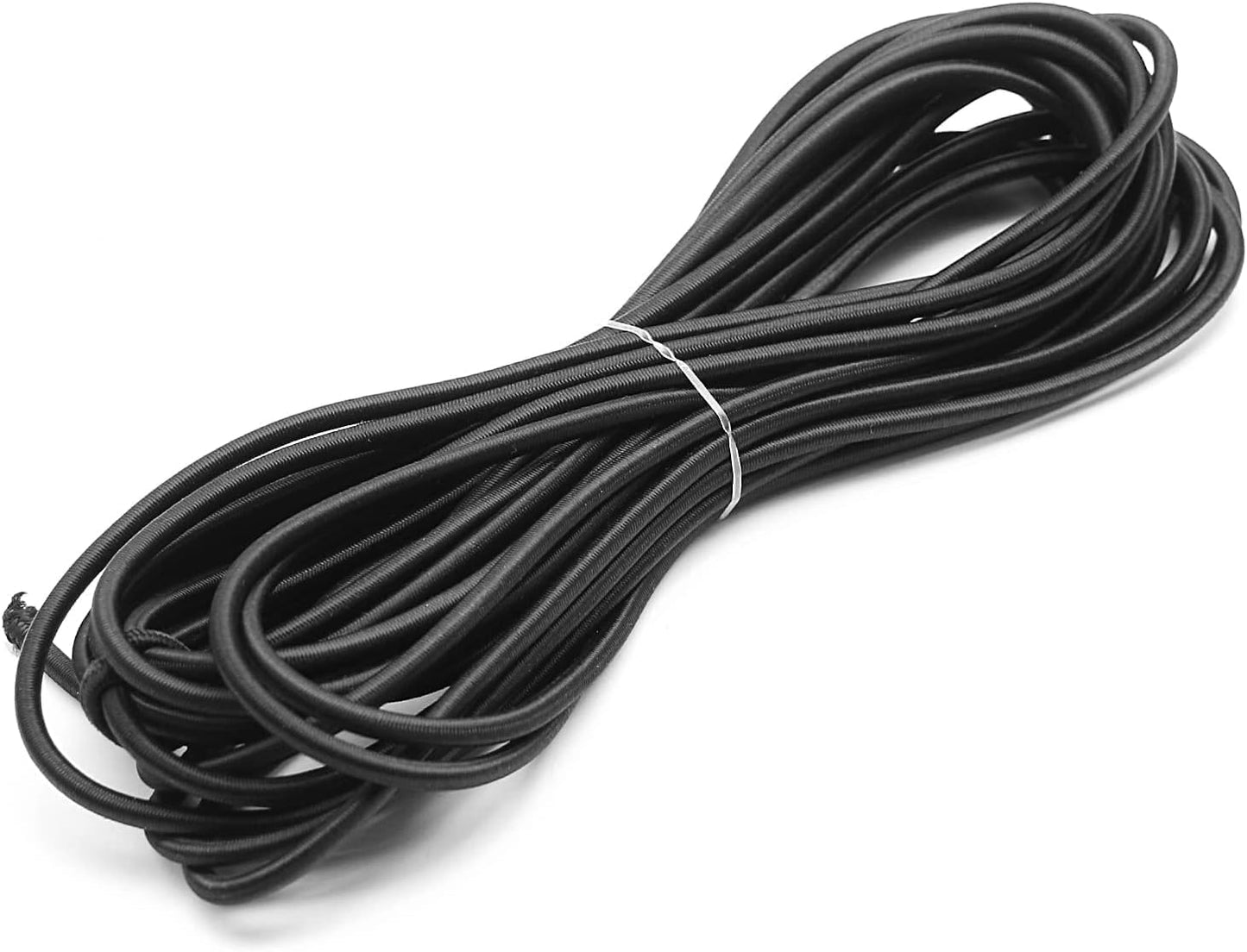 Cuerda elástica 1/5pulg x30pies núcleo goma resistente UV