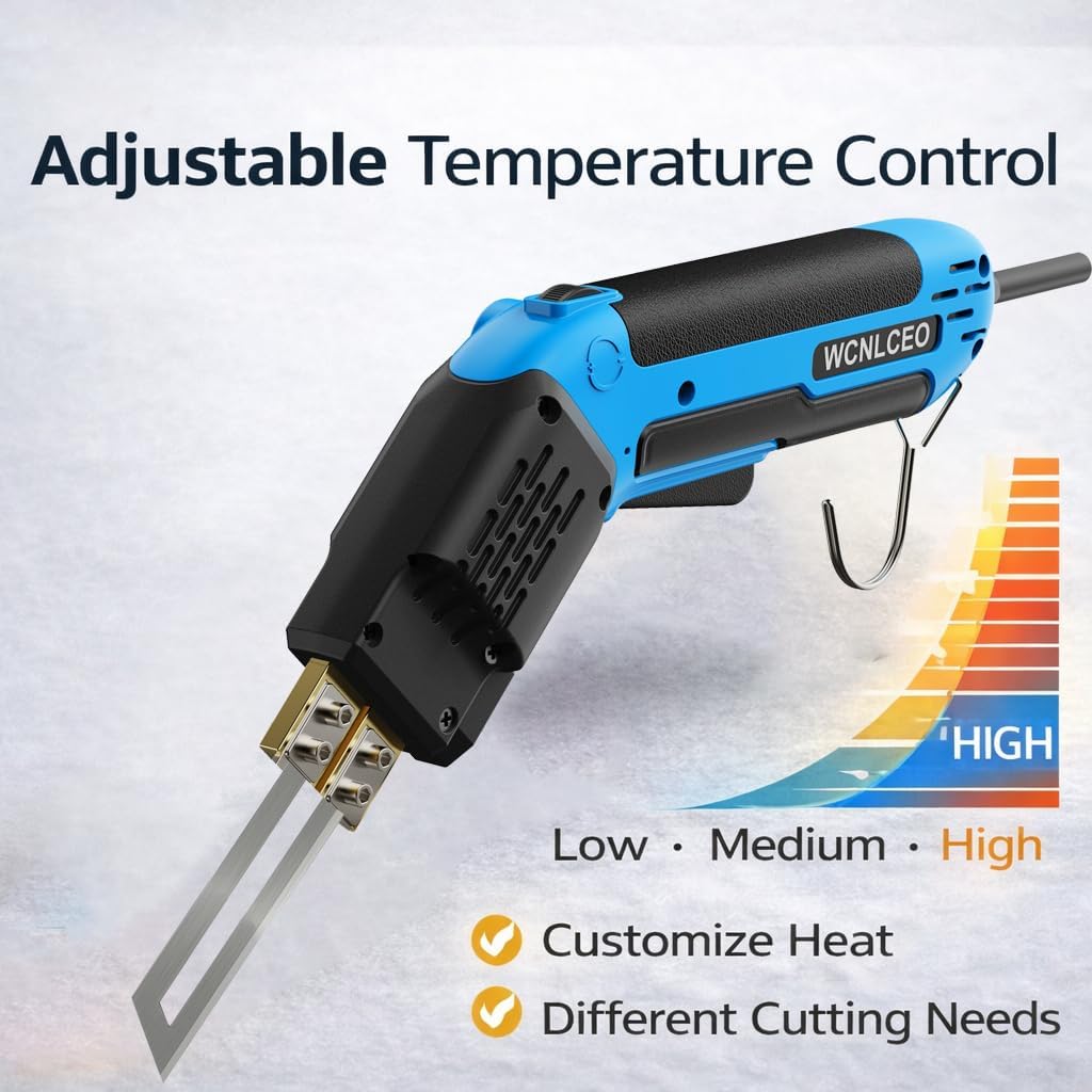Cortador de espuma eléctrico con cuchillo caliente de 200 W
