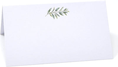 100 Tarjetas Florales Ramas Verdes Primavera Boda Eventos