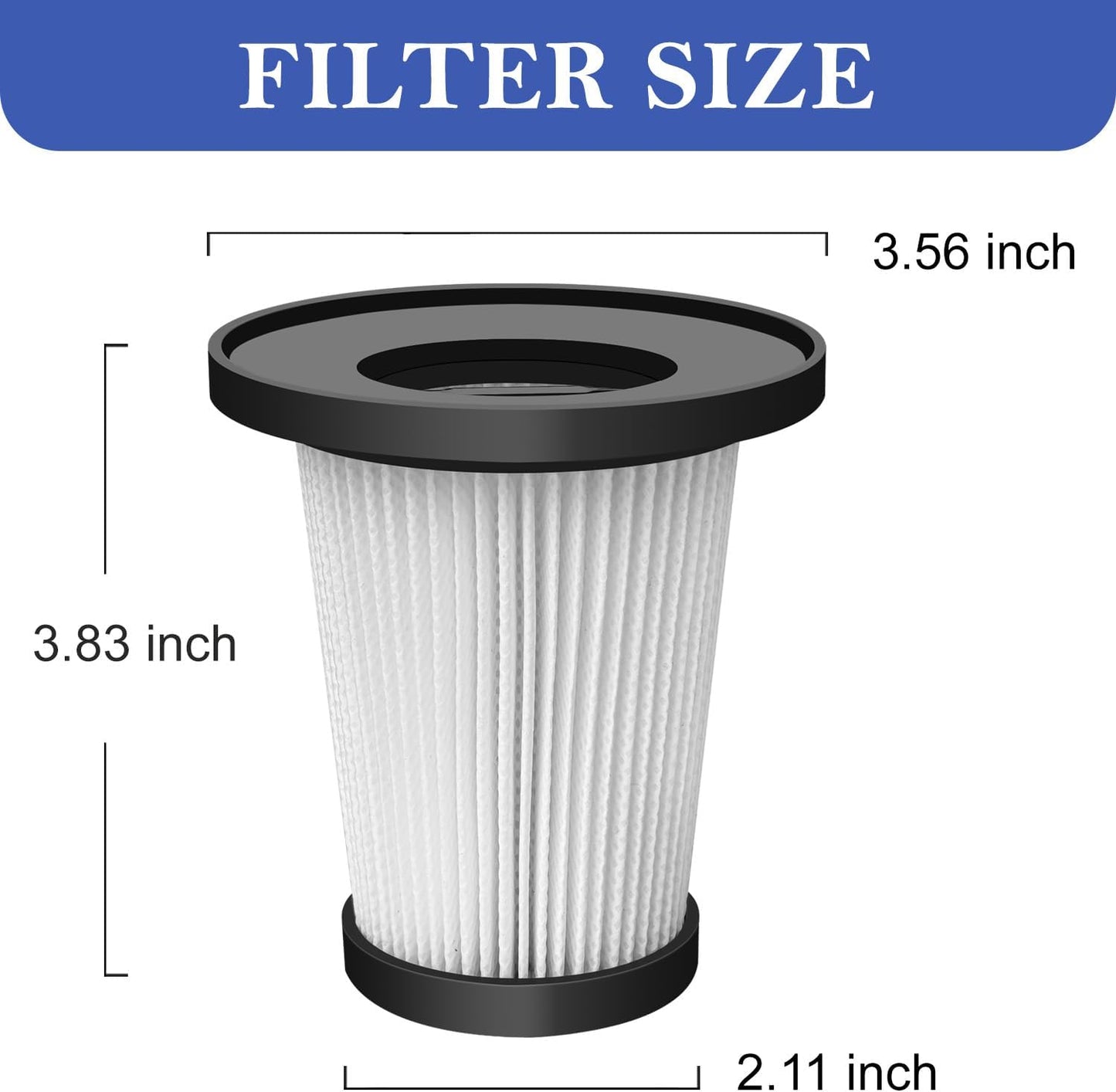 Filtro HEPA para aspiradora MUTGOF S12 set 4