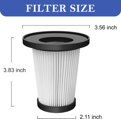 Filtro HEPA para aspiradora MUTGOF S12 set 4