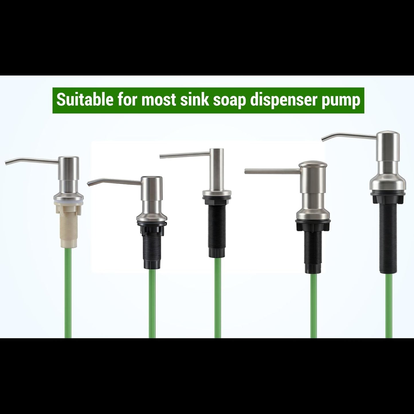 Kit dispensador jabón con válvula retención 47pulg