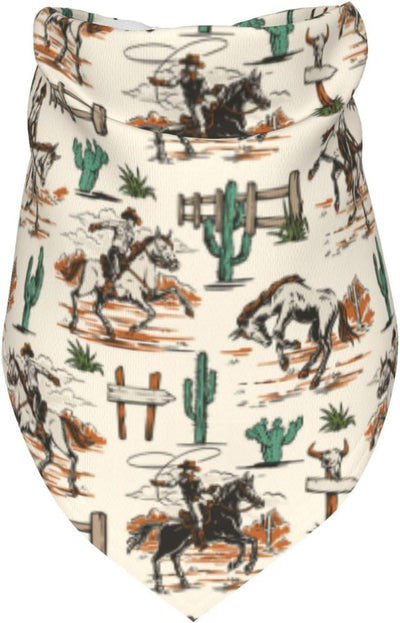 Pañuelo perro gato poliéster triangular lavable