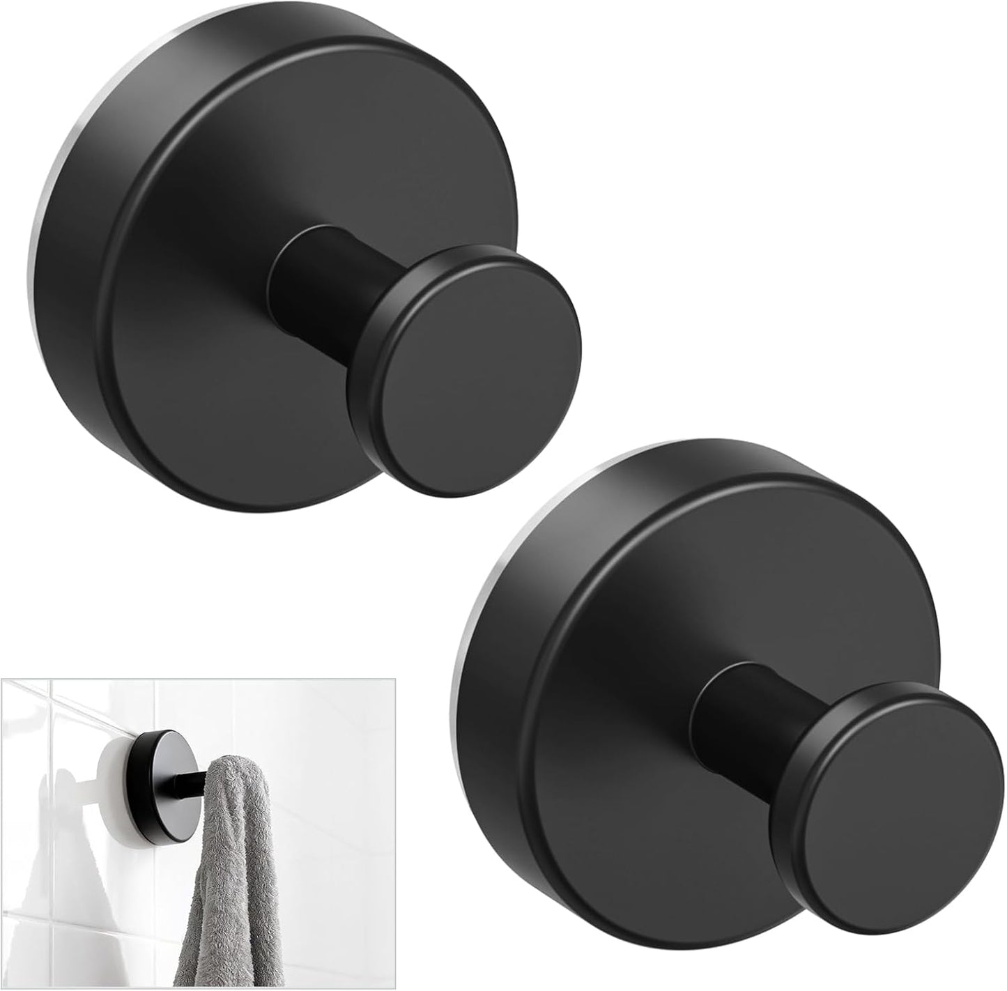 Ganchos ventosa ducha extraíbles para pared baño