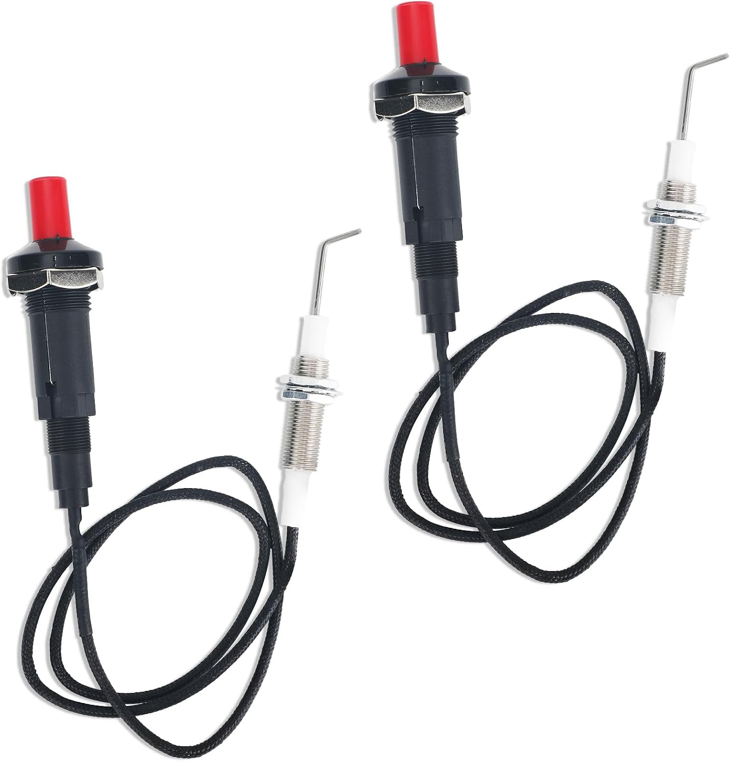Encendedor piezo botón propano 2 pzas parrilla chimenea