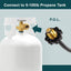 Adaptador manguera propano 18ft comp Mr Heater Buddy tanque 5-100lb