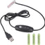 Convertidor USB a AAA 3V-6V 3A con cable