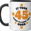 Taza Cerámica Negro/Blanco