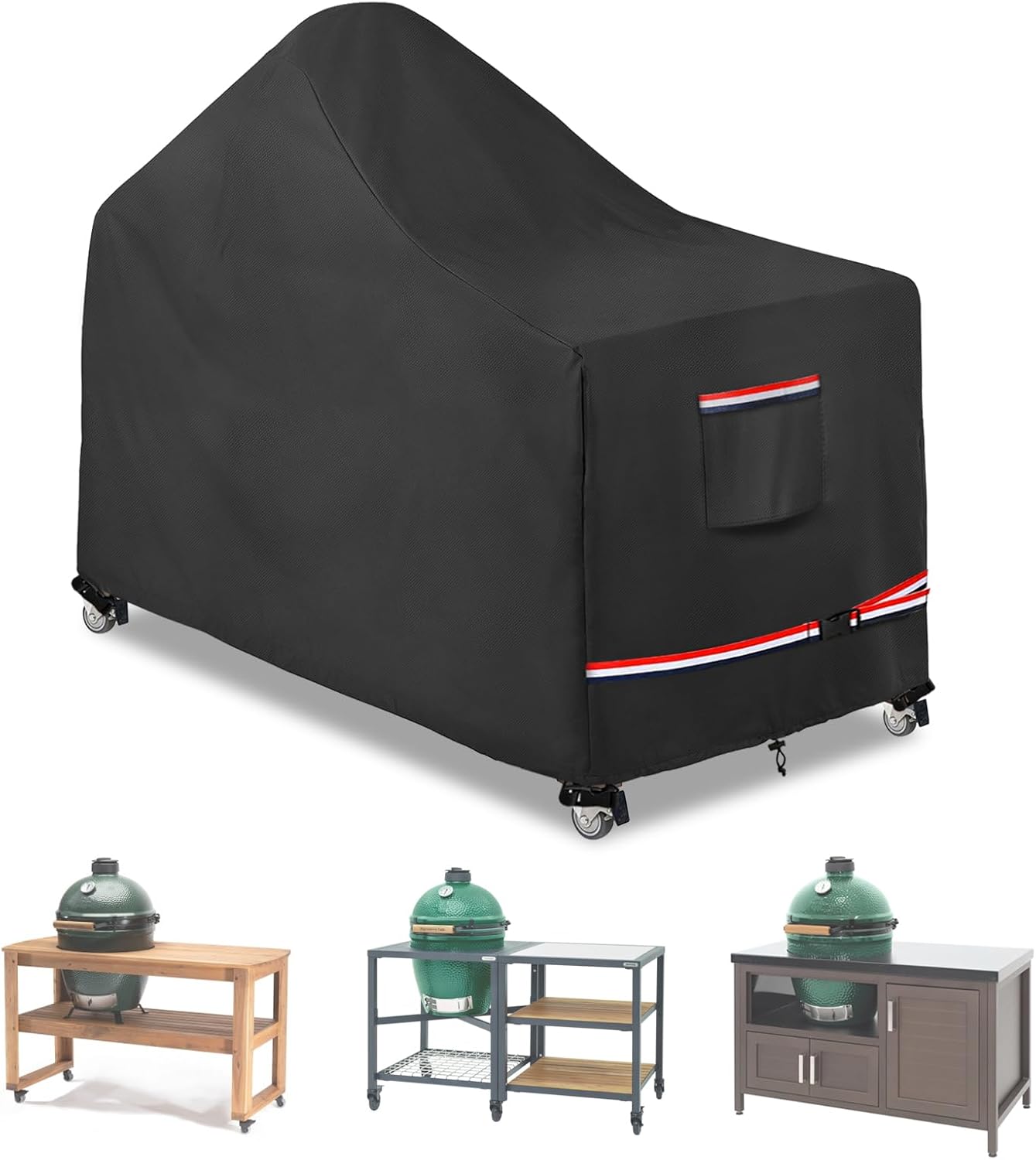 Cubierta parrilla 60pulg impermeable para parrilla de huevo verde