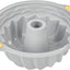 Moldes silicona hornear 8 pzas antiadherentes gris