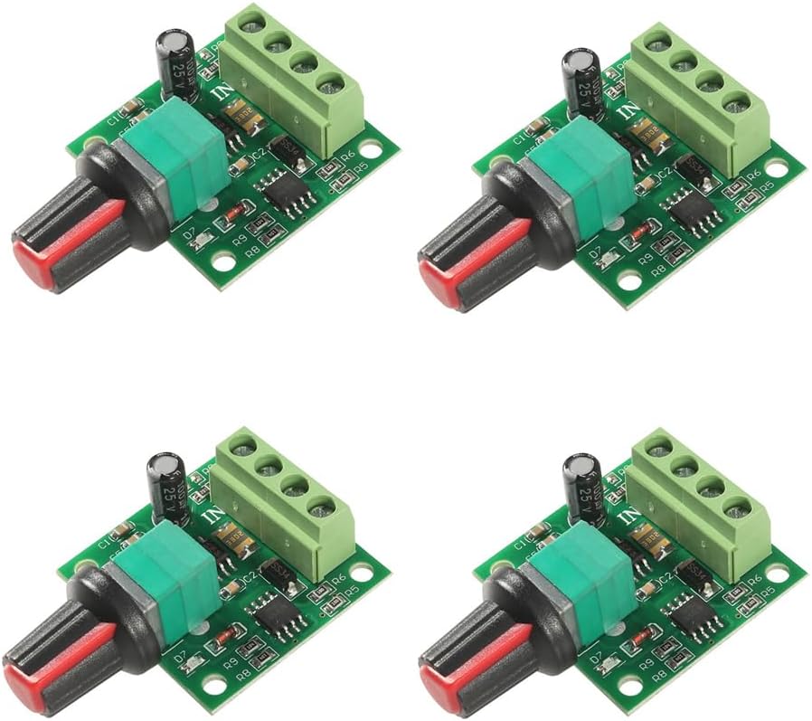 Controlador velocidad motor DC 1.8-12V 2A 30W con selector