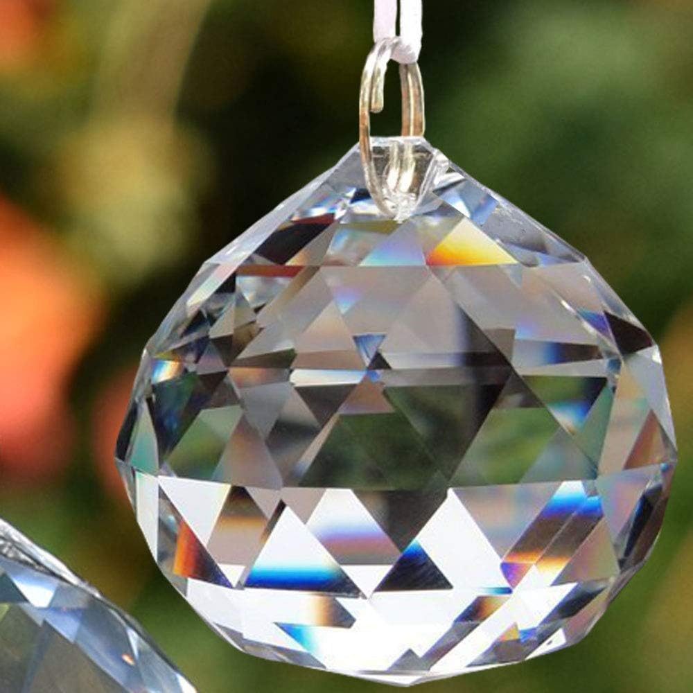 Prismas cristal colgantes decoración Feng Shui 2.36in