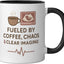 Taza Cerámica Embarazada Negro/Blanco