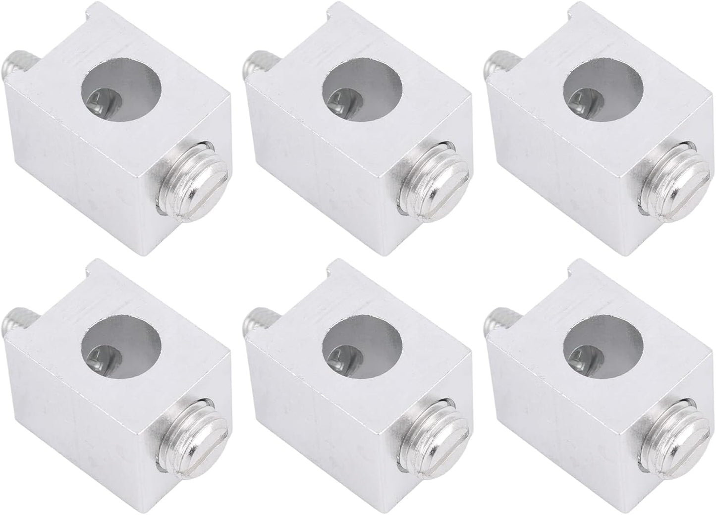 Kit 6 Pzas Terminales Neutros #4-2/0 Aluminio Conexión Tierra