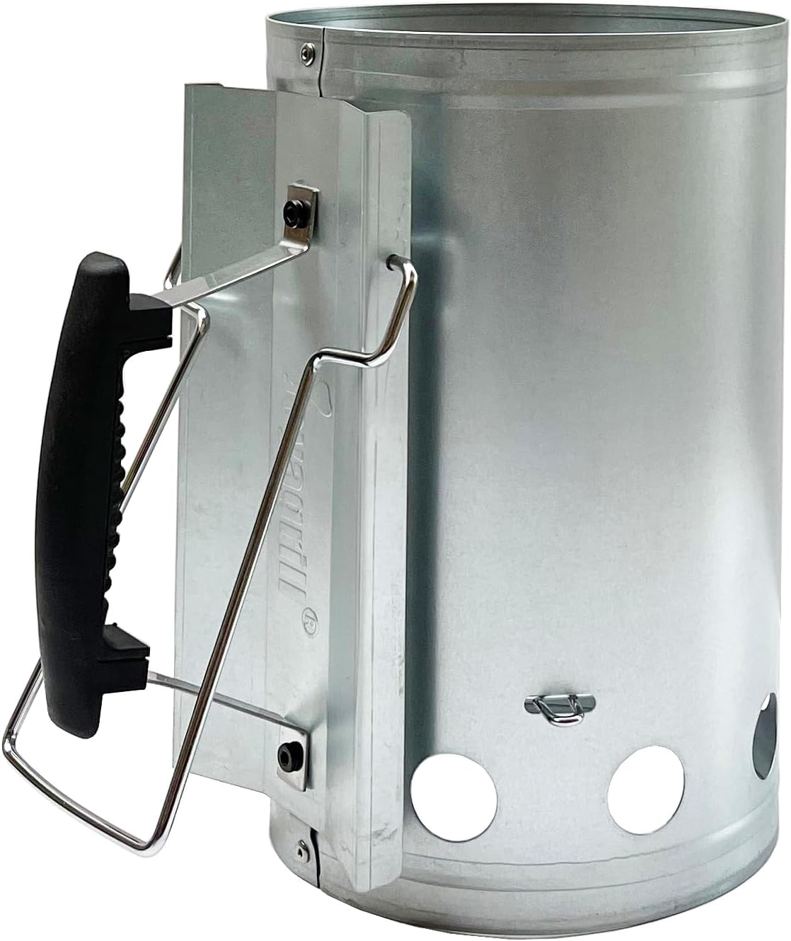 Arrancador chimenea carbón 7.5x12pulg mango galvanizado Rapidfire