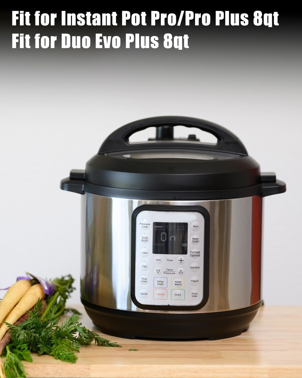 Kit repuesto olla a presion Instant Pot Pro Plus Duo Evo Plus 8QT con mango liberacion vapor