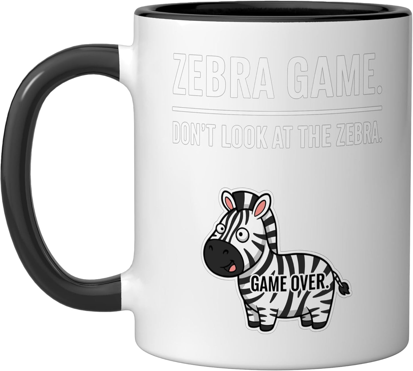 Taza cerámica Safari Animal Humor Joke Zebra