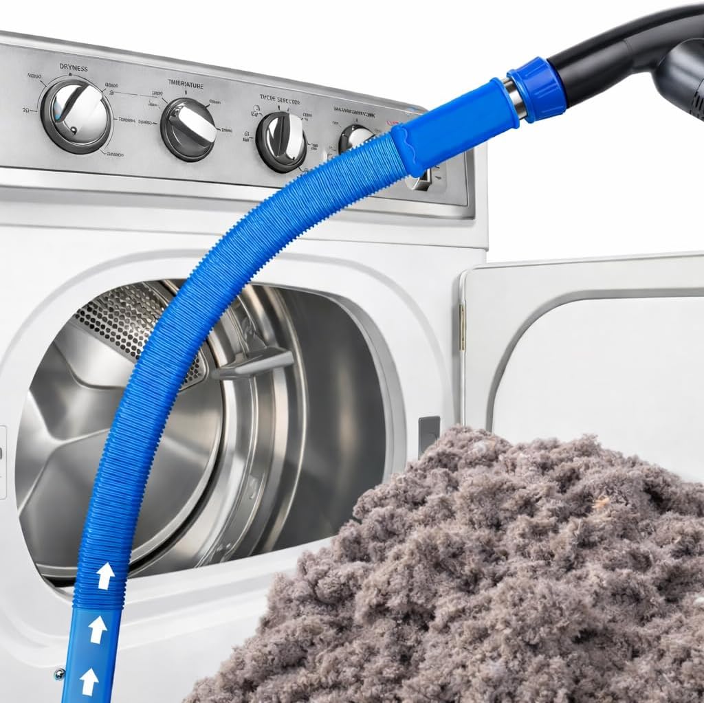 Kit limpiador ventilación secadora manguera vacío ajuste universal