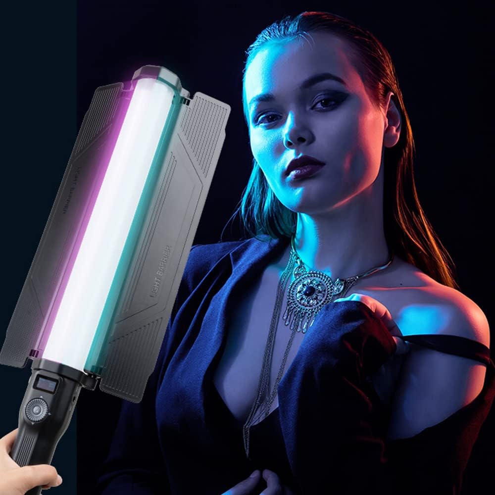 Kit varita iluminación 18W soporte trípode 79pulg luz LED RGB