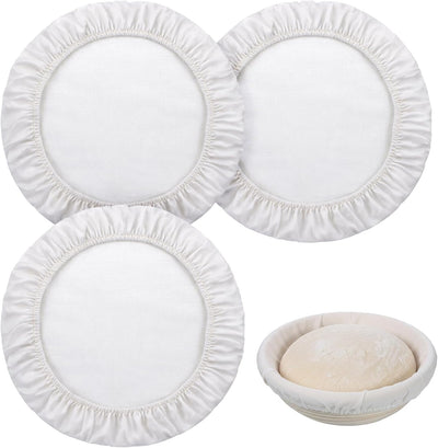 3 Pzas Fundas Tela Masa Madre Algodón Reutilizables