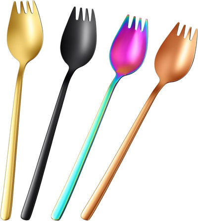 Set 4 tenedores acero inox 7.5pulg uso doméstico
