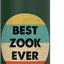 Botella agua acero inox aislada Zook Name