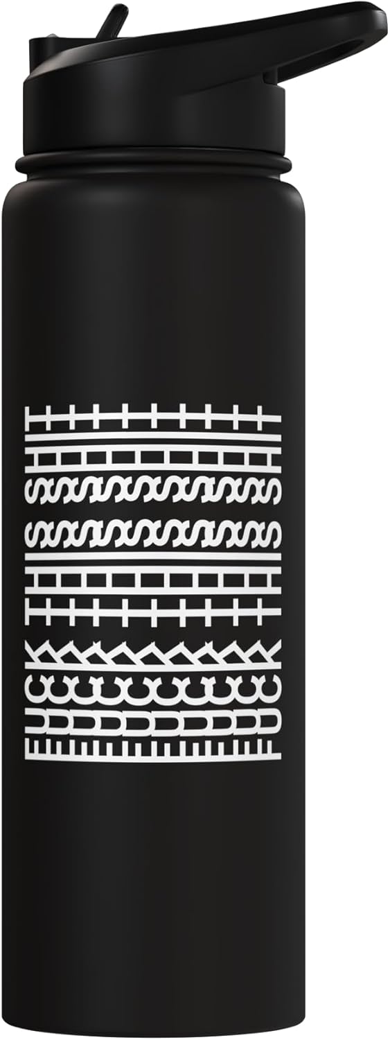 Botella de agua aislada de acero inoxidable