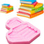 Moldes silicona fondant y chocolate 2 pzas decoración pastel