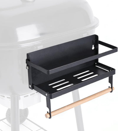 Contenedor magnético plegable para parrilla pellets con organizador