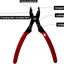 Engarzadora alambre pelacables 12-20 AWG alicates cortador