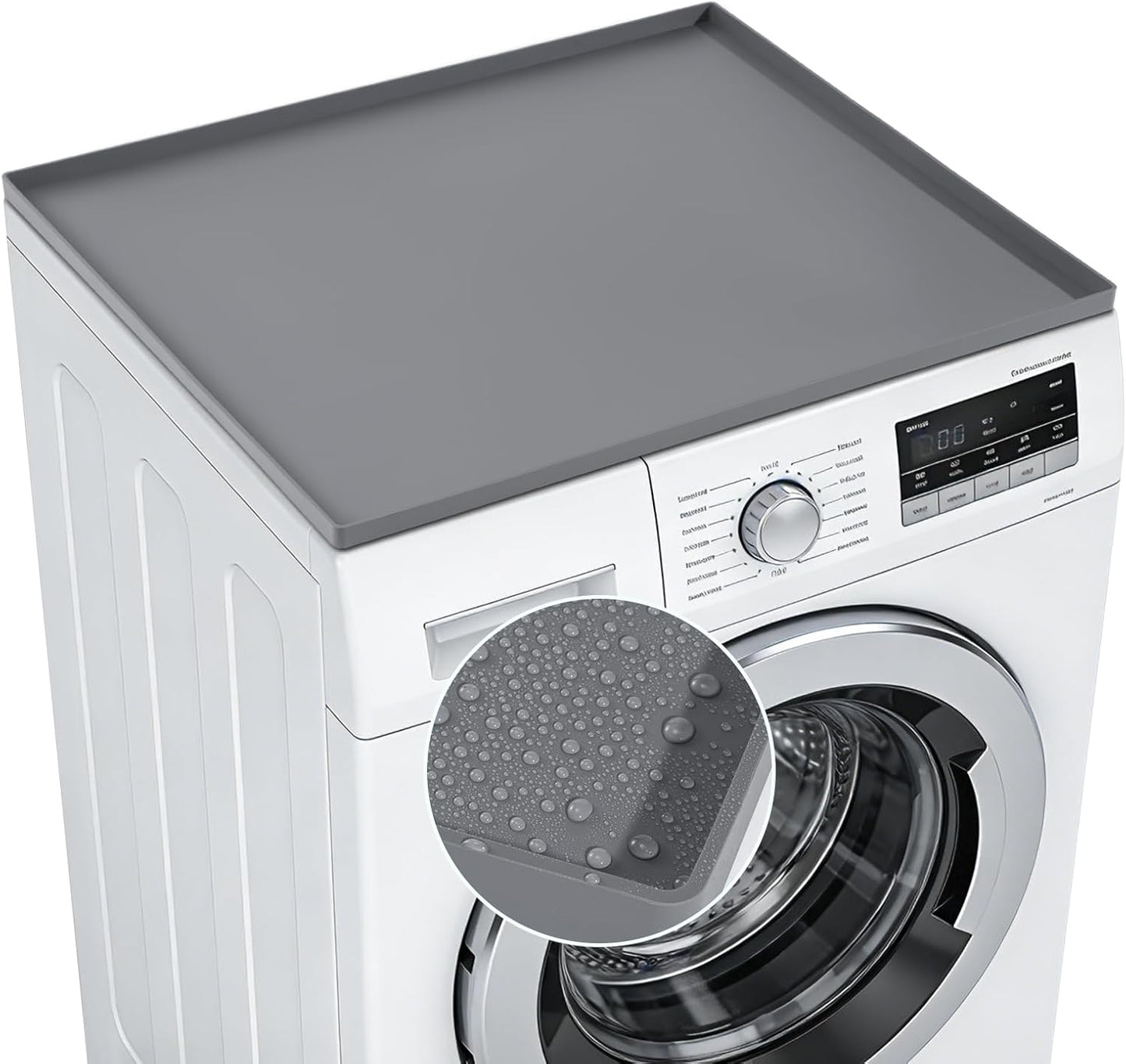 Almohadilla silicona antideslizante para lavadora 27x27pulg