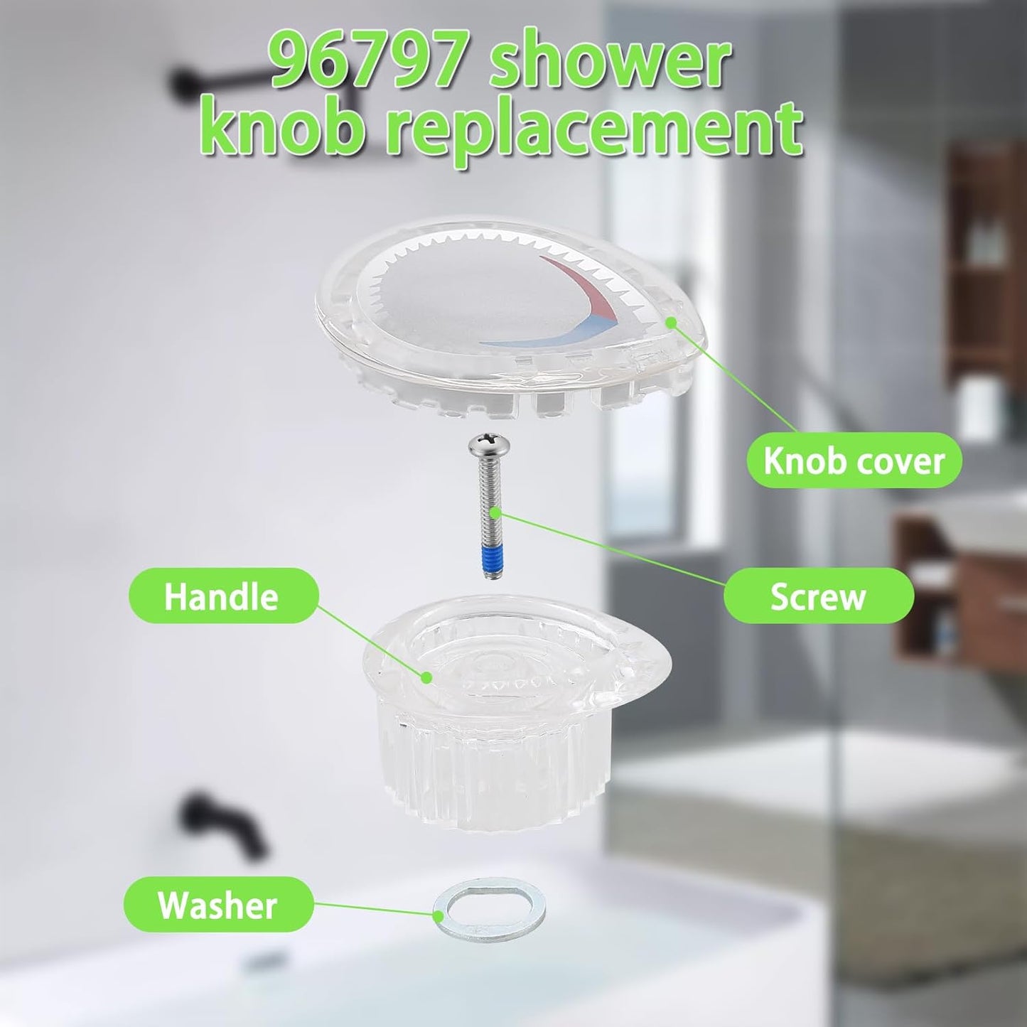 Kit repuesto mango ducha comp Moen Chateau 1225