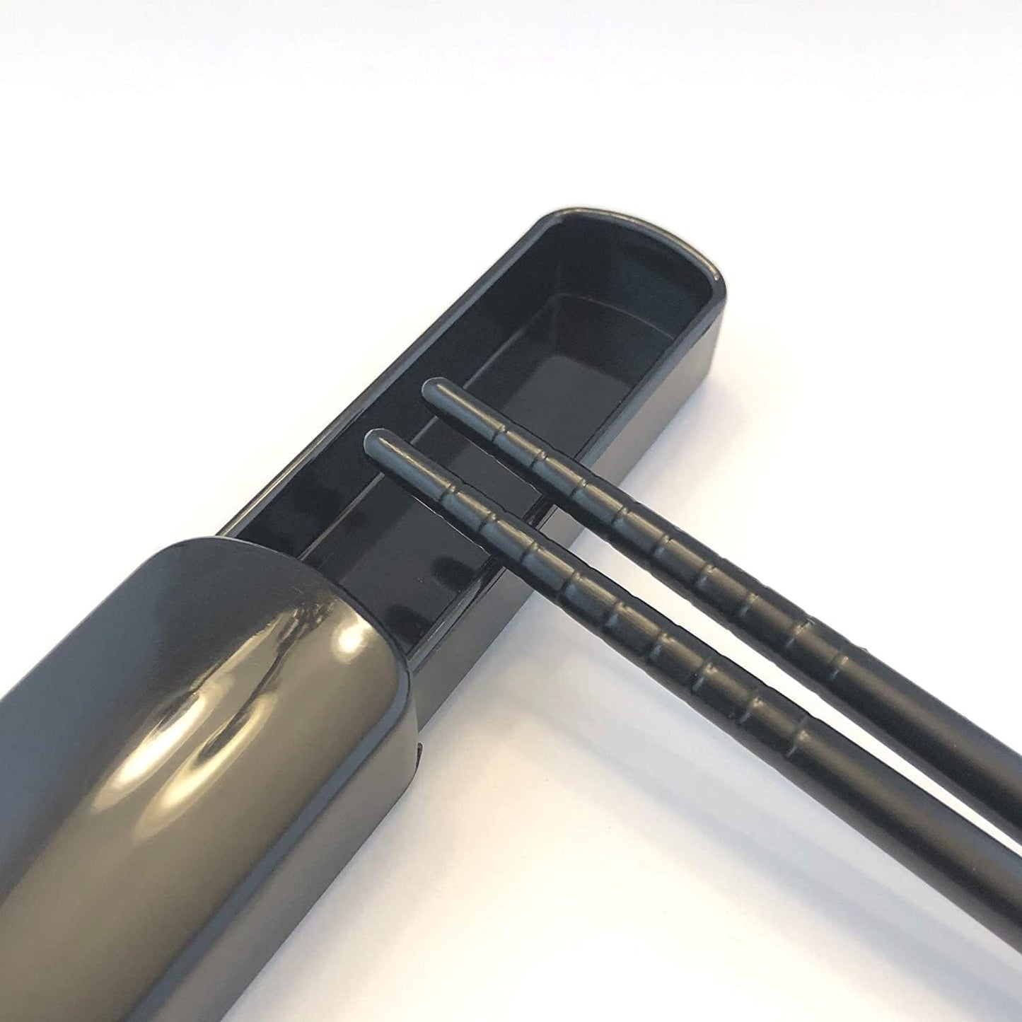 Palillos de viaje reutilizables de bambú estuche portatil fabricados en Japon