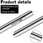 2 Pzas Barredora Migas Aluminio 5.98pulg Plateado