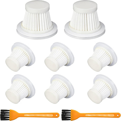 8 Filtros HEPA Repuesto Aspiradora KMM LT-117C Cepillo