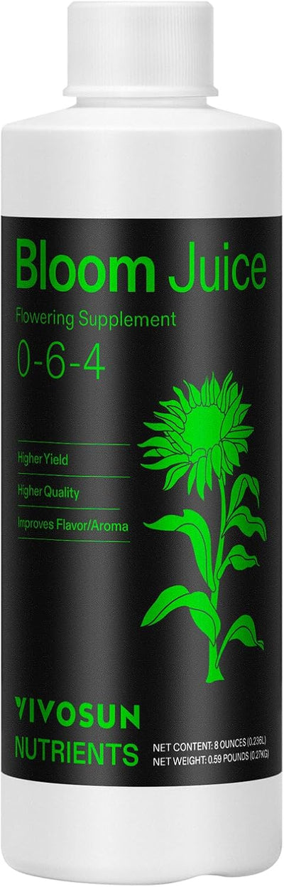 Fertilizante líquido floración 0-6-4 para plantas con flores 8oz