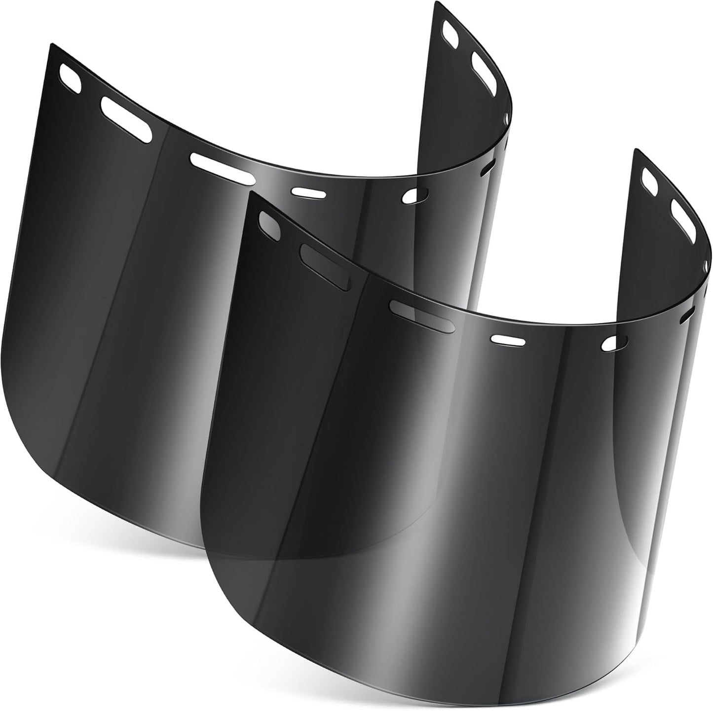 2 Lentes Repuesto Protectores Faciales ERB 15151 8150 Negro