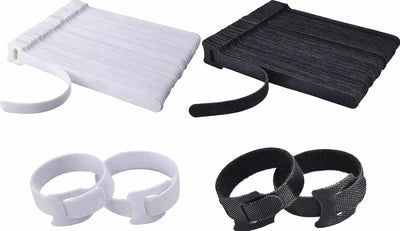 Pack 200 Bridas Reutilizables 8pulg Ajustables