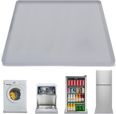 Bandeja drenaje lavadora silicona 27x27pulg antideslizante