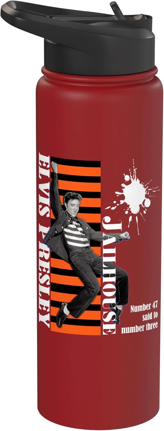 Botella de agua acero inoxidable Elvis Presley