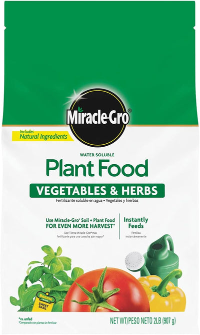 Alimento vegetal soluble agua 2lb para verduras y hierbas