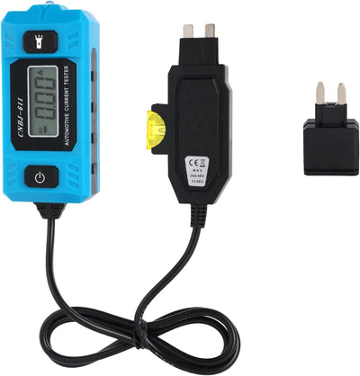 Probador circuito automotriz 20A 48V con luz LCD azul