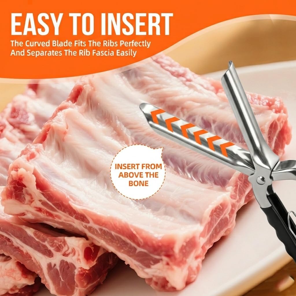 Herramienta costillas acero inox agarre antiderrap